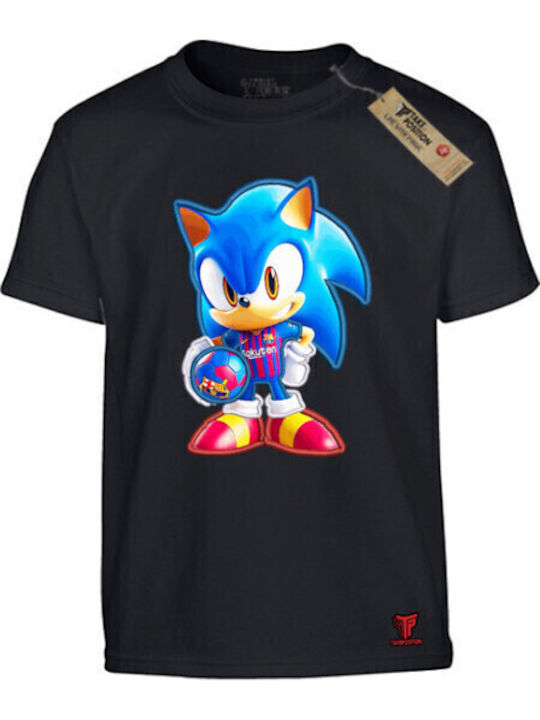 Takeposition Kinder-T-Shirt Schwarz