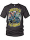 Justice League T-shirt Dark Grey Wb-1-jl007-h18-dgr