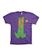 Joker Suit T-shirt Purple Wb-1-bat009-h31-pu
