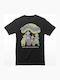 Time Teletubbies T-shirt Black Cplg-1-ttub003-h87-bk