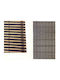 ArteLibre Shade Blind Bamboo in Brown Color L120xH250cm