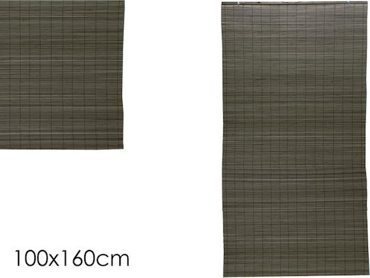 ArteLibre Shade Blind Bamboo in Brown Color L100xH160cm