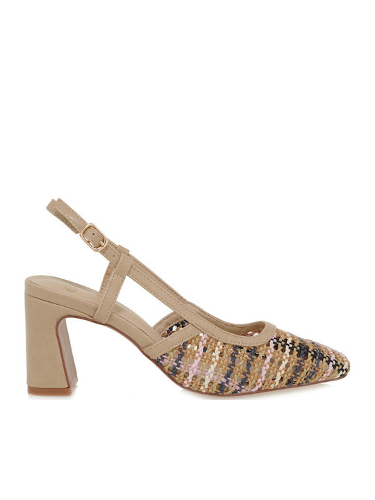 Exe Pumps Mit Stiletto Absatzhöhe Beiges