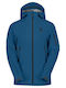 Scott 421546SCT_SLD_BLUE Ανδρικό Μπουφάν για Σκι & Snowboard Μπλε