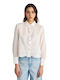 Joster Women's Blouse Cotton Long Sleeve White