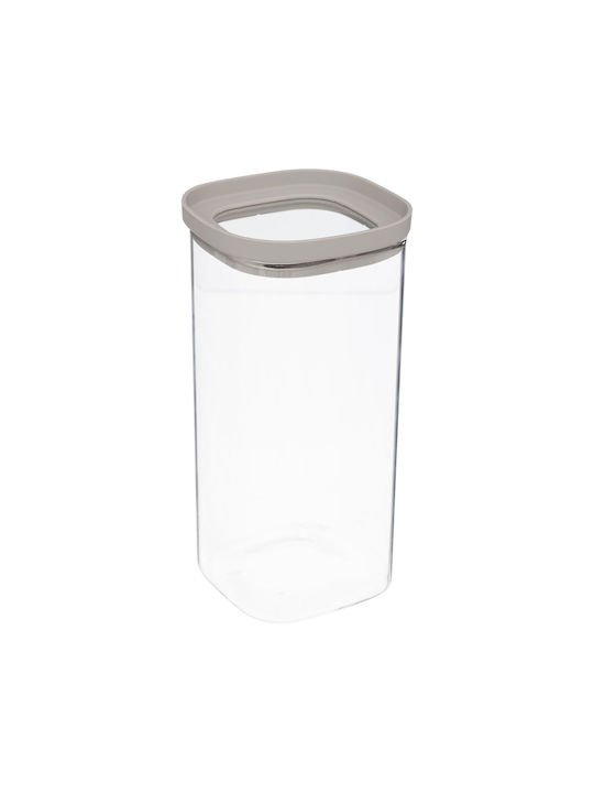 5Five Vază Utilizare Generală Cu Capac Ermetic Sticlă Transparentă 1600ml 1 Bucată