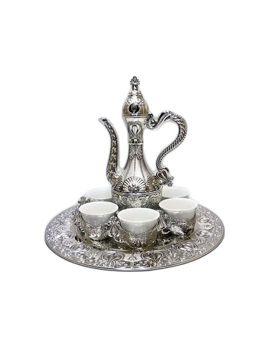 Galifas Tea Set Silver 8pcs
