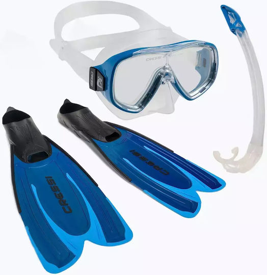 Cressi Onda Snorkeling Set + Mexico Blue