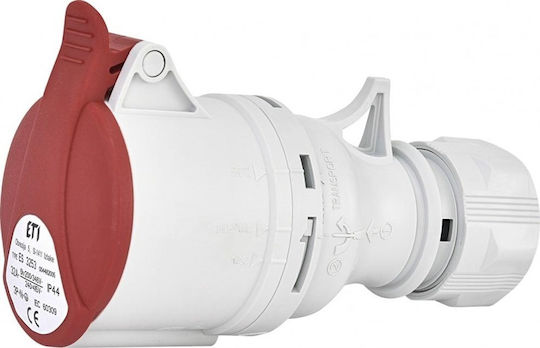 ES 3253 32A 400V 3P+N+PE Контакт IP44