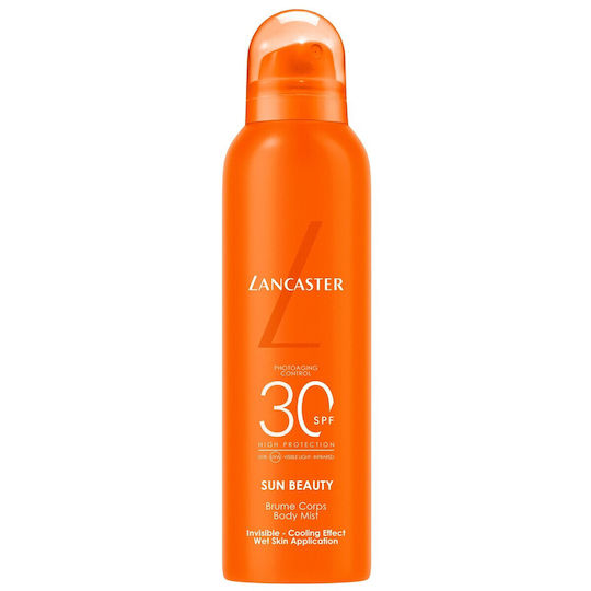 Lancaster Sun Sport Invisible Refreshing Waterproof Sunscreen Body Mist SPF30 200ml