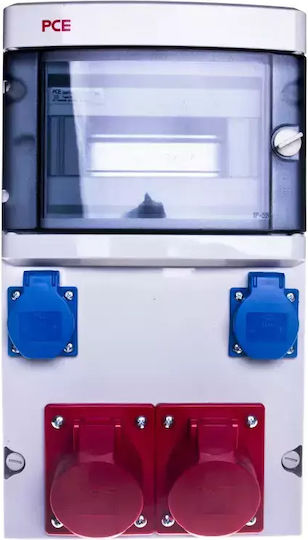 Stationary Switchgear Star 2x16a/5p 2xgs Without Protection Ip44 9016840w