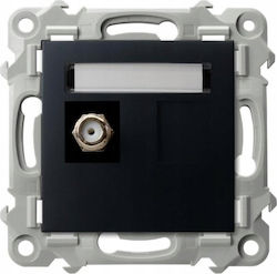Сапфир F-тип антена контакт единичен черен металик Gpa-1zf M 33