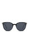 Smooder Unisex Sonnenbrille mit Schwarz Kunststoff Gestell und Schwarz Linse YAS01