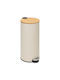 5Five Metallic Waste Bin with Pedal 30lt Beige