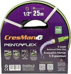 Cresman Pentaflex Garden Hose Pipe 1/2" 25m