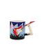 Winkee Keramiktasse Mehrfarbig 350ml