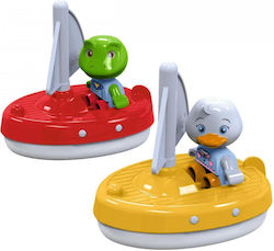 Aquaplay 2 Sailboats & 2 Figures Bath Boats for 3++ Months