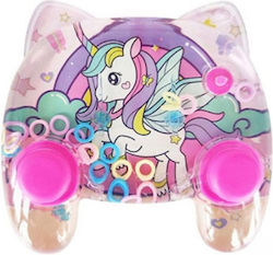 Luna Water Game Rings Console 10x2x9.2cm Unicorn Pink 000622956b