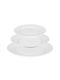 White Porcelain Dinnerware Set 18pcs