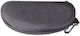 Siks Sunglasses Case Zippered Protective Pouch Black