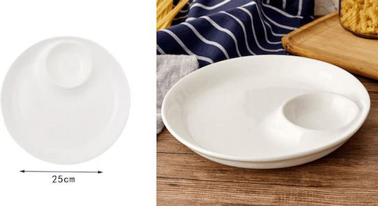 Galifas Serving Platter made of Porcelain White