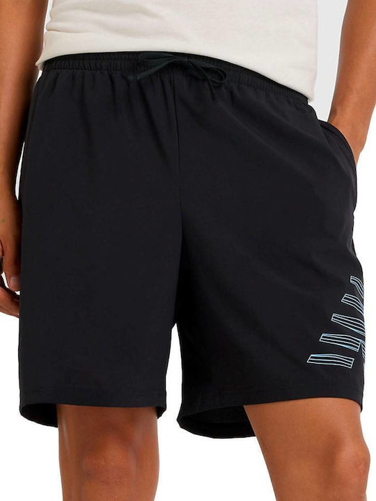 Αθλητική Ανδρική Βερμούδα Black / Multicolor