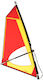 Classic 1.0 Dacron Sail Complete Set Windsurf Sail Aluminum Mast Tiki