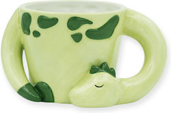 Winkee Schlafender Dino Becher Hellgrün