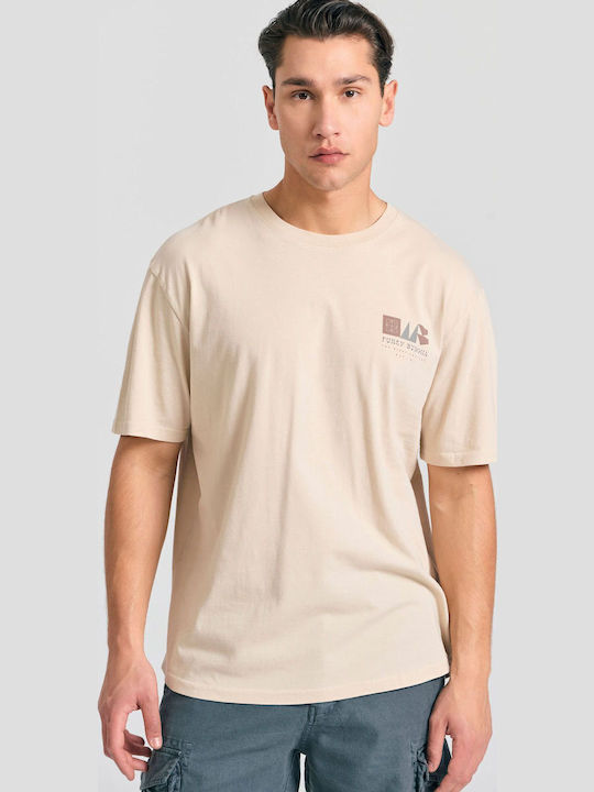 Funky Buddha T-shirt Beige