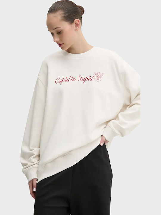 Μακρύ Γυναικείο Φούτερ White