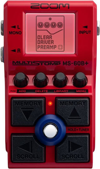 Zoom MS-60B+ Multi-effects Footswitch Electric Bass