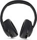 Nedis Wireless / Wired Over Ear Headphones with 28 hours of Operation and Quick Charge Black