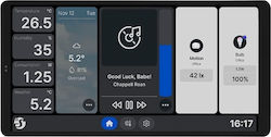 Shelly Display Elektrischer Wandtaster mit Touchscreen Wi-Fi