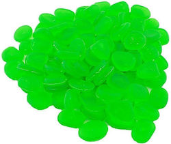 Set 100 fluoreszierende Dekosteine Farbe Grün Avx-ag653b