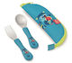 Maped Baby Set mit Gabel aus Metall Blau 3Stück