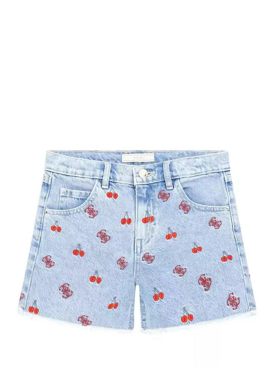 Детски шорт/бермуда Деним Blue, Red Patterns