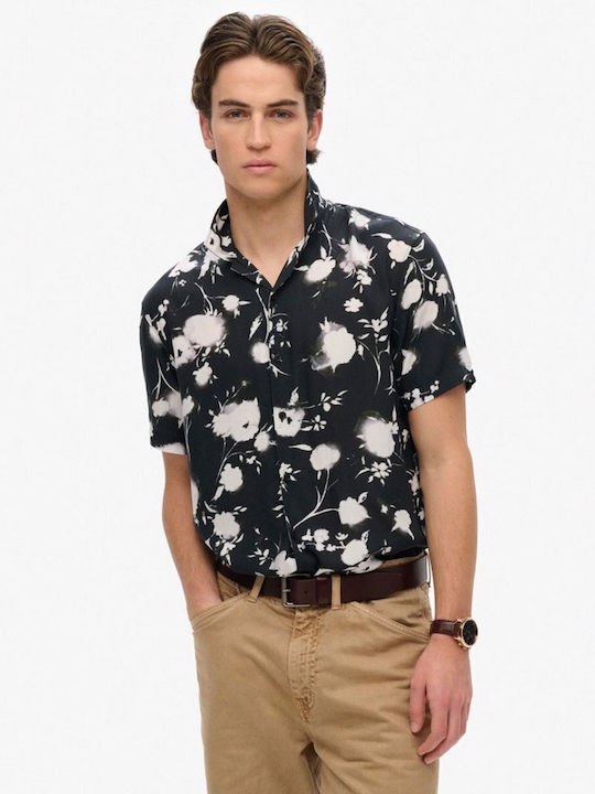 Superdry D2 Ovin Πουκάμισο Abstract Floral Mono