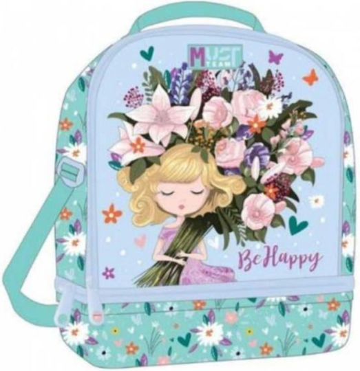 Schulische Isolierte Kinder Lunchtasche Rucksack 7l Mehrfarbig 22x16x28cm