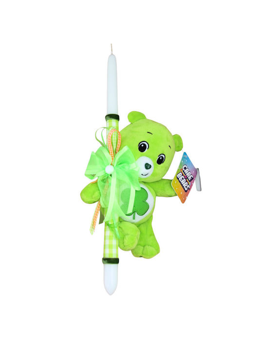 Πασχαλινή Λαμπάδα Good Luck Bear Unlock Magic " Αρκουδάκια Αγάπης" Λούτρινο 24cm