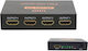 Atc Hdmi Splitter 1 In 4 Οθόνες 4k X 2k