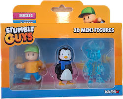 Diramix Miniature Toy Stumble Guys Mr Stumble Willy Penguin Capt Diamondheart For 3+ Years (Miscellaneous Designs)