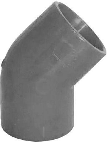 Conector gri ABS 45° țeavă 25 mm 10 bucăți Honeywell PIP-006-G