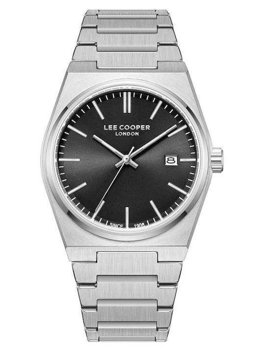 Lee Cooper Men's Watch 40mm Battery with Silver...