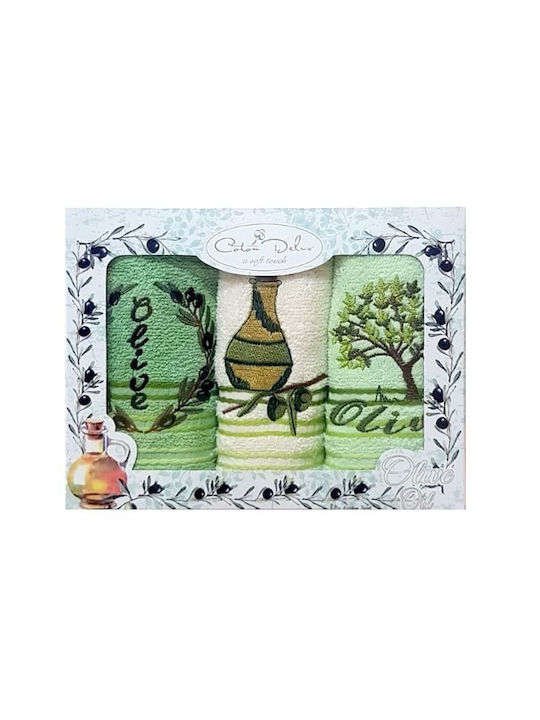 Coton Delux Prosop din 100% Bumbac 30x50cm 3buc