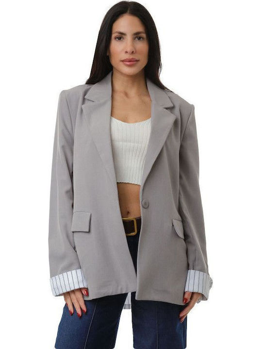 Silia D Women's Blazer Grey