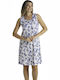Relax Lingerie Nightgown Maternity & Nursing Floral
