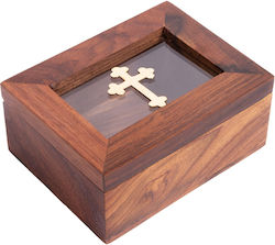 Holzkasten für Weihrauch mit Glasfenster 1 Stk Holzkasten für Weihrauch mit Glasfenster 1 Stk
