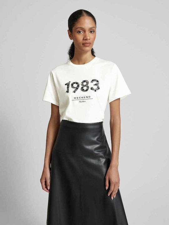 Bluze Damă T-shirt Alb