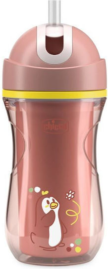 Chicco Baby Cup Sport made of Plastic Pink 260ml for 14m+m+