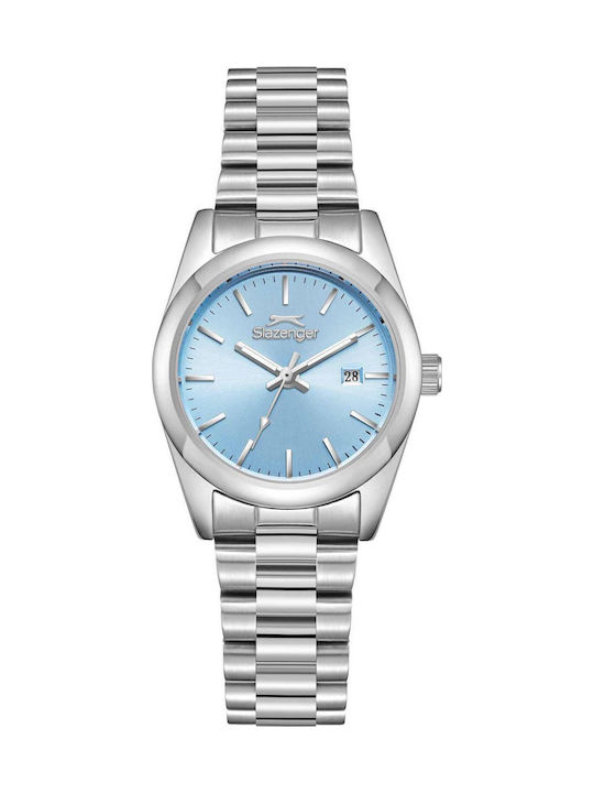 Slazenger Women's Watch with Silver Metal Bracelet